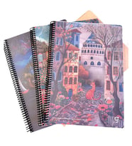 Gıpta İstanbul Notes Spiralli Ofset PP Kapak A4 80 Yaprak Kareli Defter 3-7375000-2011