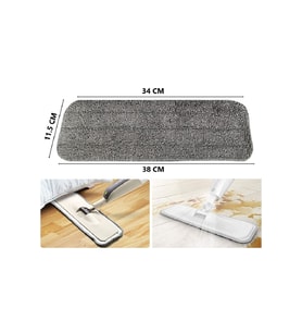 Akalın Sprey Mop Yedek Bezi Seti, Parex Uyumlu, 4'lü Paket