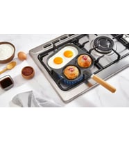 Premium Granit Döküm Çok Bölmeli Pancake & Yumurta Tavası