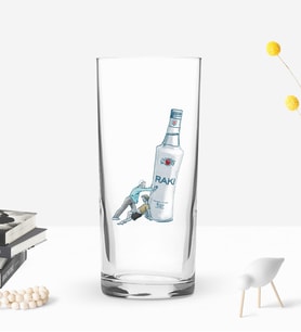 BK Gift DTF Eğlenceli Rakı Tasarımlı Rakı Bardağı-3, Arkadaşa Hediye, Sevgiliye Hediye