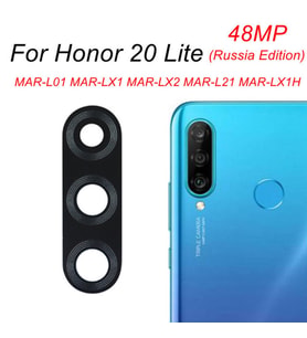Honor 20 LİTE Arka Kamera Camı Lens Yapışkanlı