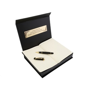 İsme Özel Hediyelik Defter ve Kalem Seti