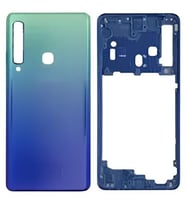 Samsung Galaxy A9 - SM-A920F FULL Kasa Arka Kapak Takım MAVİ