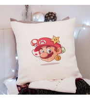 Süper Mario Tasarımlı Yastık