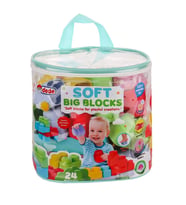 04008 Yumuşak Big Bloklar Çanta 24 Parça -Fentoys