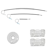 Land Rover Freelander Coupe 1996-2006 için Ön Sol Kapı Cam Tamir Takımı