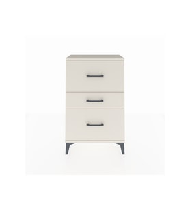Arges Komodin 3 Çekmeceli 60x30x96 Aytaşı-Aytaşı