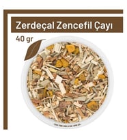 Zerdeçal Zencefil Çayı 40 gr (1. Kalite)