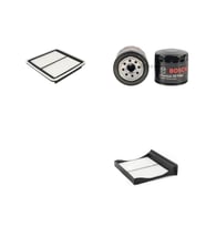 Bosch Filtre Bakım Seti Subaru Forester 2.0 Benzin 2013-2017 Hava + Yağ f. + Polen Filtre Sardes
