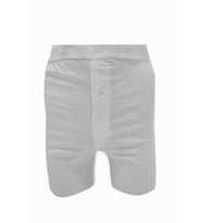 Erkek Likralı Düğmeli 3 Lü Boxer Berrak-1059 (Beyaz)