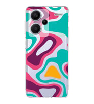 PrintiFy Xiaomi Redmi Note 13 Pro Plus Uyumlu Kamera Korumalı Renkli Desen Tasarımlı Kılıf