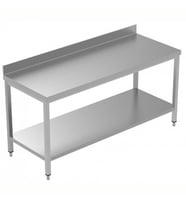 Electrolux Professional Sırtlı Çalışma Tezgahı, Taban Raflı - 1900 Mm, Plus LSGTG1910E