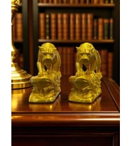 ToDekora  2’li Kaplan Biblo Seti – Gold, Modern Masaüstü Dekor,Ev & Ofis Dekoru (Rose Gold Altın)