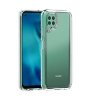 Huawei P40 Lite Kılıf Zore Coss Şeffaf Sert Silikon Kılıf (Renksiz)