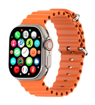 Hytech W69 Watch IOS Ve Android Uyumlu Mactive 2.05 İnç Geniş Ekranlı Turuncu Akıllı Saat