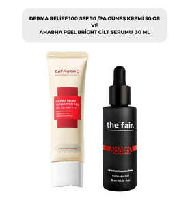 the fair. Multi Vitamin Jel Tonik 100 ml ve AHABHA Peel Bright Cilt Serumu 30 ml