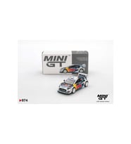 Mini GT 974 Ford Puma Rally1 M-Sport WRT 2024 Monte Carlo #13 1:64 Diecast Model Araba MGT00974