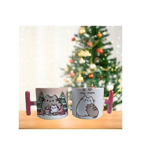 Ghostbastır Design Anneler Günü Pusheen Kupa Bardak Tek Adet 023
