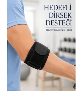 Sporcu Dirsek Bandı Tenisçi Golfçü Dirseği İçin Epikondilit Bandajı