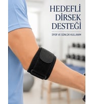 Sporcu Dirsek Bandı Tenisçi Golfçü Dirseği İçin Epikondilit Bandajı
