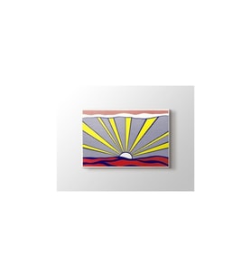 DBSanatevi Roy Lichtenstein - Sunrise Tablo 20 X 30 Cm