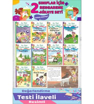 2.Sınıf Okumayı Sevdiren 10 lu Hikaye Seti 3 (48 sayfa) (Beyaz)