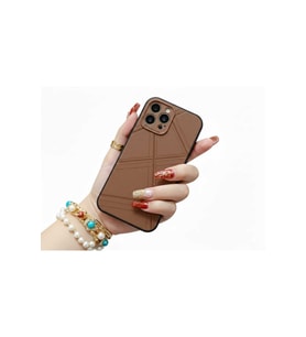 İphone 15 Pro Max Deri Desenli Telefon Kılıf Modelleri