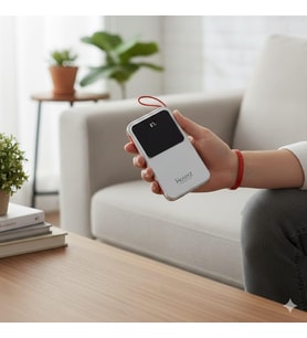 Lexroo H22 10000 mah power bank PD 20W ve USB 22.5W FAST HIZLI ŞARJ DAHİLİ TYPE C VE LİGHTNİNG