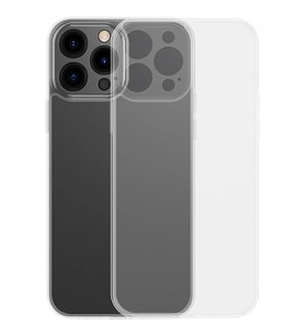 Baseus Frosted Glass iPhone 13 Pro Max 6.7inch Shockproof Koruyucu Kılıf-(5775) - SSSSSS2260-7449