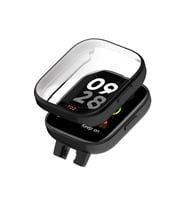 Xiaomi Redmi Watch 3 Uyumlu 360 Derece Korumalı Kasa ve Ekran Koruyucu Zore Watch Gard 30 (Rose Gold Altın)