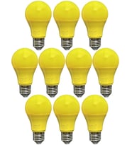 (10 Adet) Osaka 10W Sarı Işık E27 Duylu (Kalın Duy) Led Ampul