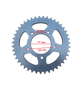 Arka Dişli 520-43T İç 77 Mm 5 Delikli İth