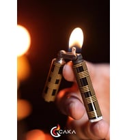 Caka Lighter Lineara Nero Benzinli Çakmak - CKL-026