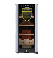 Quantoro QCC-40-A Elektronik Nemlendirme & Soğutmalı Siyah Puro Dolabı - QTR-005