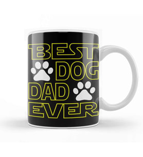 Best Dog Dad Ever 02 Kupa Bardak Porselen