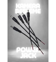 LED 60 Adet 12v Kamera Besleme Power Jak Güvenlik Kamera Power Jack Dc Cctv