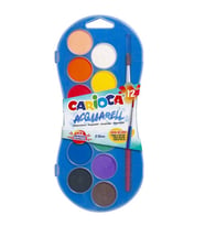 Carioca Sulu Boya 30 mm 12 Renk Yeni Formül