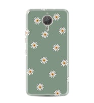 GM5 Plus Kılıf HD Resim Baskılı Yeşil Papatyalar StKd -041