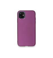 Apple iPhone 11 (6.1'') Premium Silikon Kılıf Mor