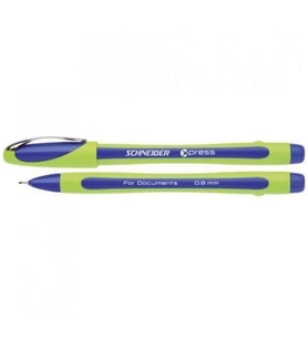 Schneider Fineliner Xpress 0.8 MM Mavi 190003 (Siyah)