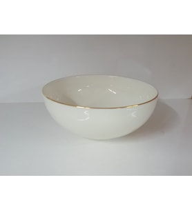 ELİF-H KASE 16 CM-ALTIN-PLATİN FİLE ( 6 adet)