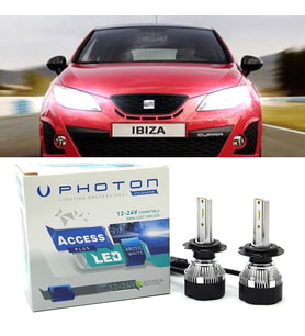 Seat ibiza Mk4 Led Xenon Kısa Far Ampulü H7 Access Yeni Seri Beyaz 2008-2016