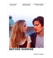 Before Sunrise Tablo Ahşap Poster Dekoratif