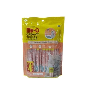 Me-O Kremalı Somon Balıklı Kedi Ödülü 20x15 gr