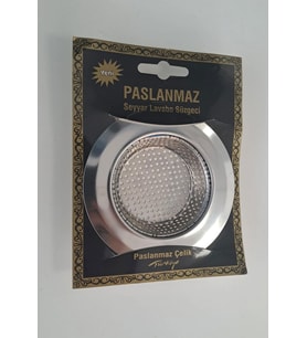 ÇÖP MAK PASLANMAZ SEYYAR LAVABO SÜZGECİ 11cm