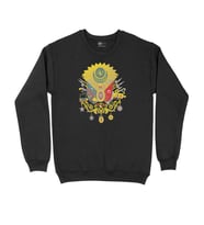 Osmanlı Armalı Siyah Sweatshirt