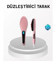 Profesyonel Saç Düzleştirici Tarak - 230°c Maksimum Isı, Hızlı Isınma Ve Seramik Plaka