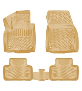 Land Rover Evogue 2011-2019 Rizline 3D Havuzlu BEJ Paspas