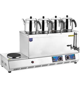 Remta K3385 Model Dört Demlikli Çay Ocağı