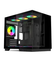 Hyper Rocket V332 Micro-ATX 7 Argb Fan Siyah Oyuncu Kasası